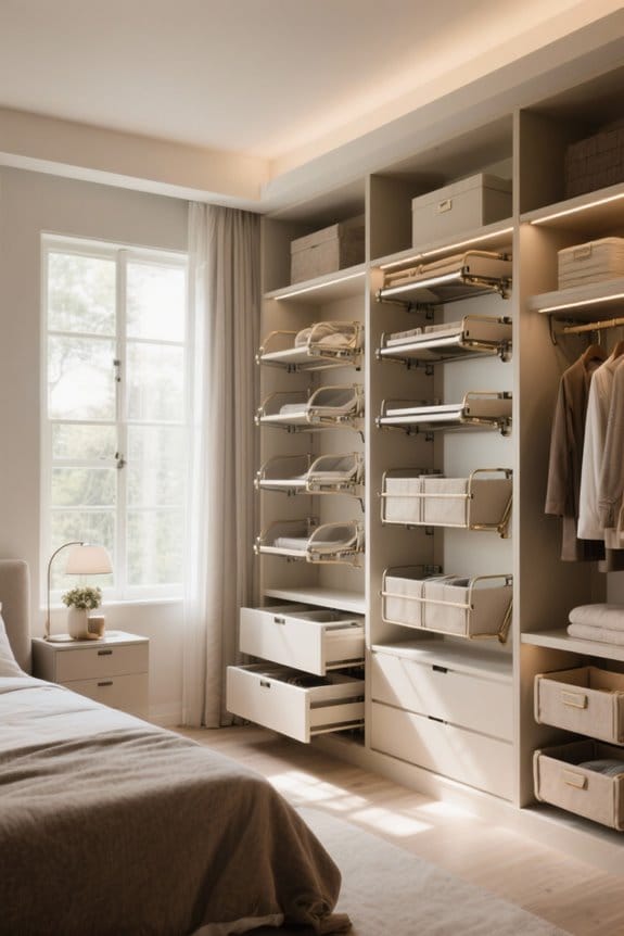 adjustable closet storage solutions