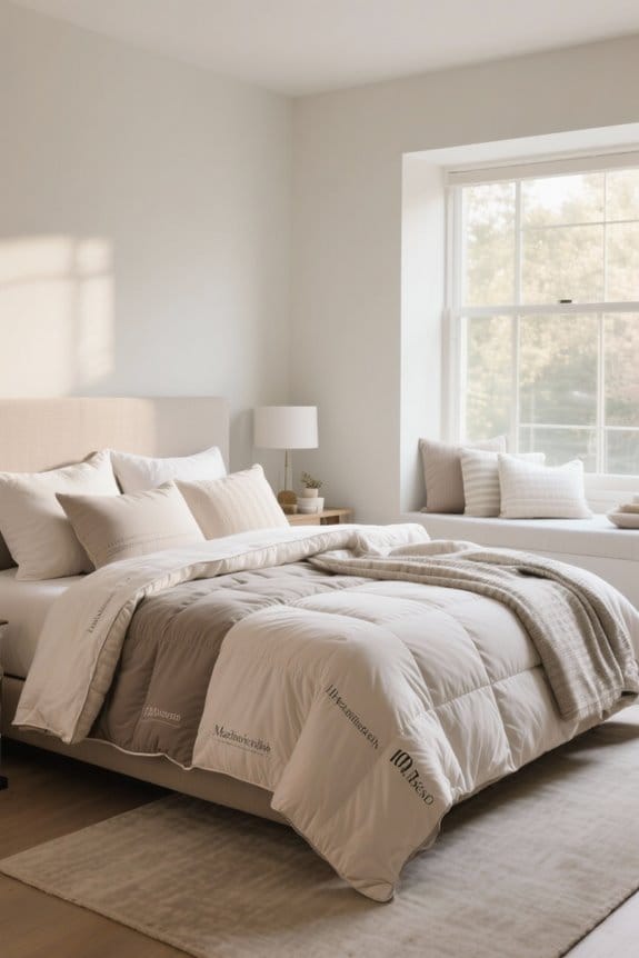 cozy machine washable comforters