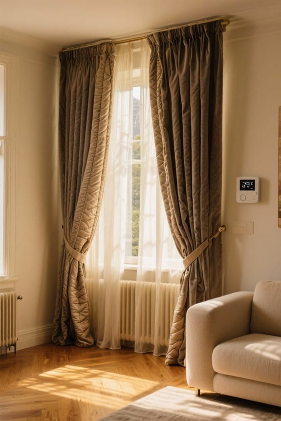 energy efficient thermal curtains