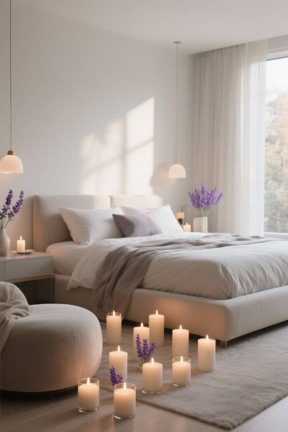 lavender aromatherapy candles relaxation