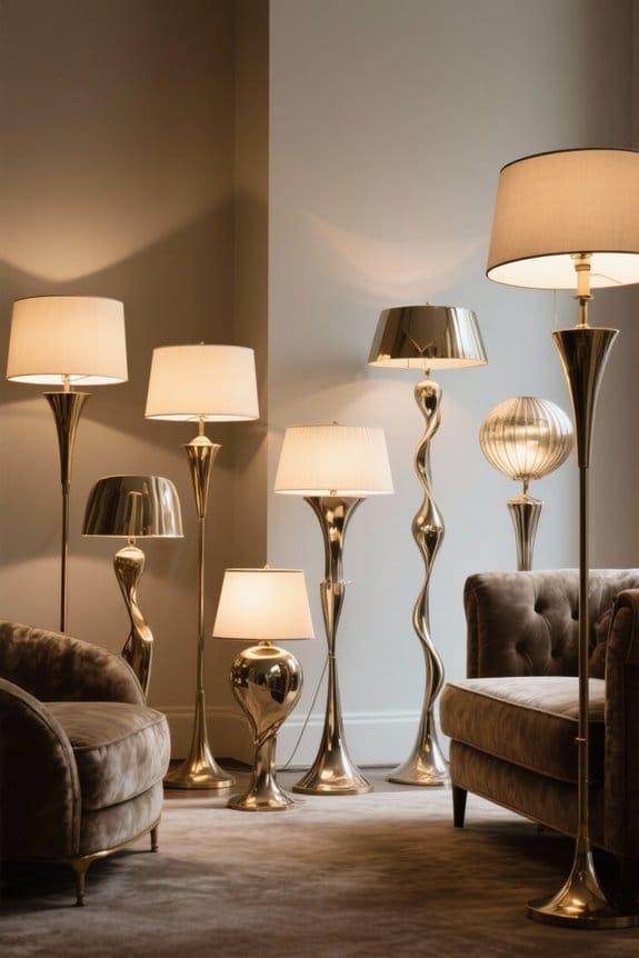 metal floor lamp considerations