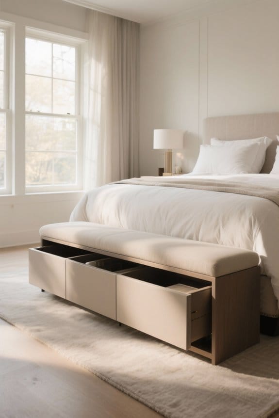 optimizing bedroom storage solutions
